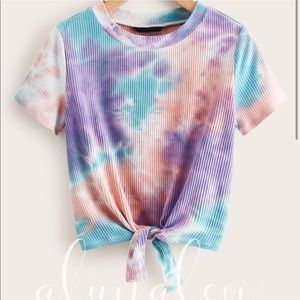 Tie dye crop top